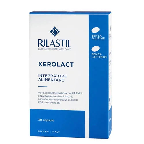 RILASTIL XEROLACT 30 CAPSULE - Farmaspeed