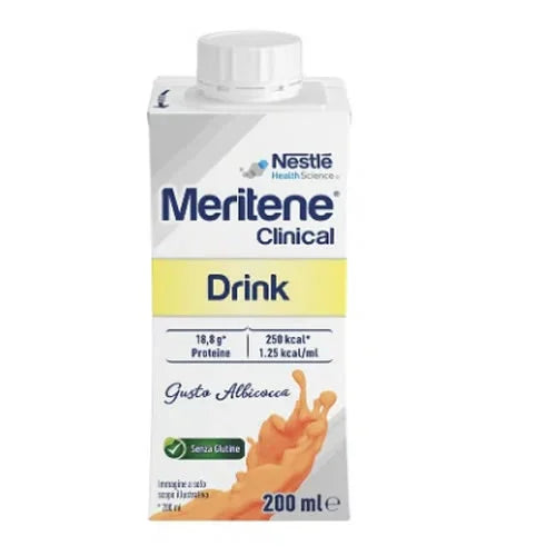 MERITENE CLINICAL DRINK ALBICOCCA 200 ML - Farmaspeed