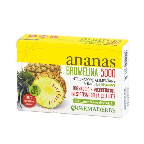 Ananas bromelina 5000 30 compresse - Farmaspeed