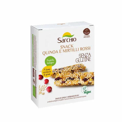 SNACK QUINOA E MIRTILLI ROSSI 80 G - Farmaspeed