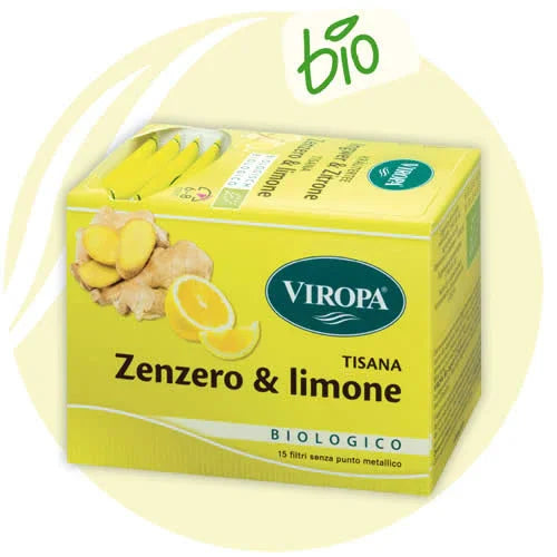 VIROPA ZENZERO&LIMONE BIOLOGICO 15 FILTRI - Farmaspeed
