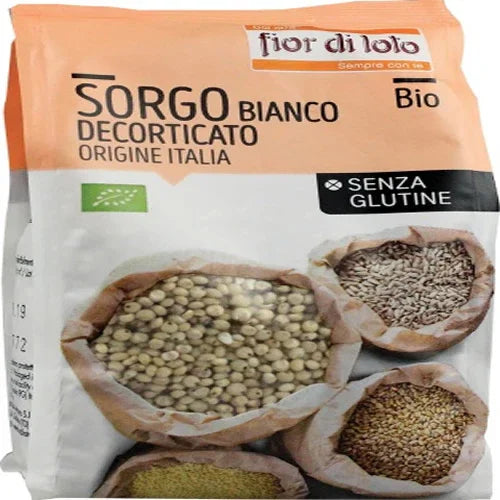 SORGO BIANCO DECORTICATO ITALIA SENZA GLUTINE 400 G - Farmaspeed