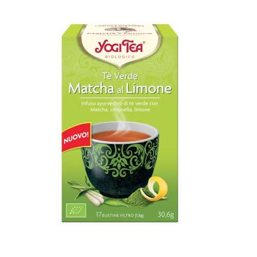 YOGI TEA TE' VERDE MACHA LIMONE BIO 30,6 G - Farmaspeed