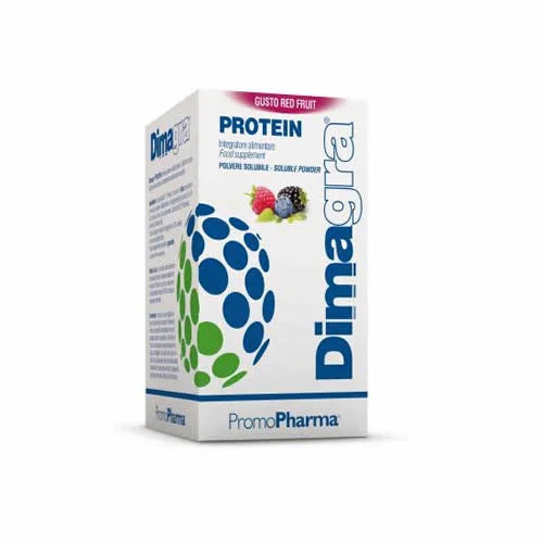 DIMAGRA PROTEIN RED FRUIT 10 BUSTE - Farmaspeed