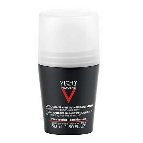 VICHY HOMME DEO ANTI-MACCHIE 50 ML - Farmaspeed