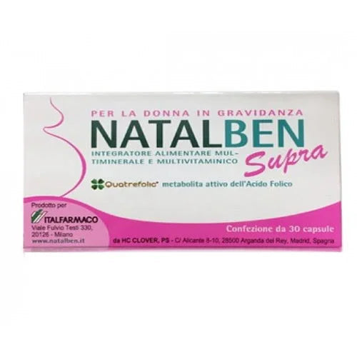 NATALBEN SUPRA 90 CAPSULE MOLLI - Farmaspeed