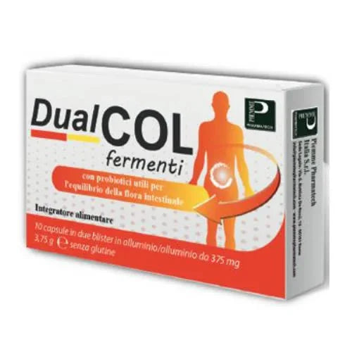DUALCOL FERMENTI 10 CAPSULE - Farmaspeed