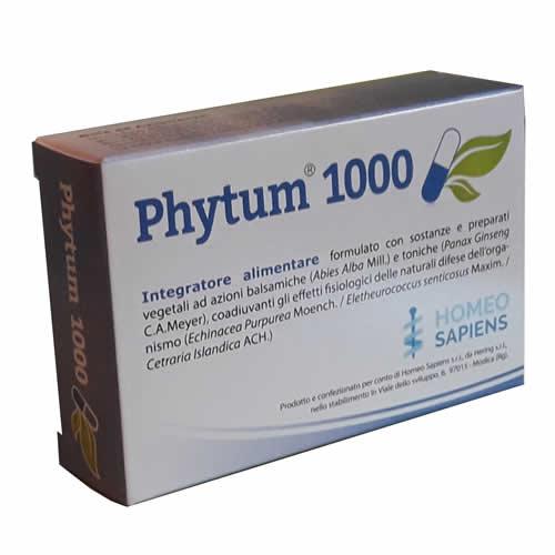 PHYTUM 1000 30 CAPSULE 500 MG - Farmaspeed