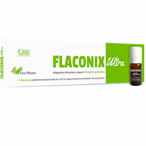 FLACONIX ULTRA 11 FLACONCINI + 140 MG DI POLVERE - Farmaspeed