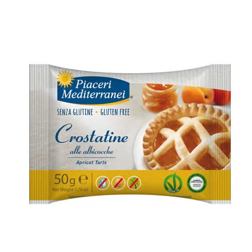 PIACERI MEDITERRANEI LE BONTA' DEL MATTINO CROSTATINE ALL'ALBICOCCA 4 X 50 G - Farmaspeed