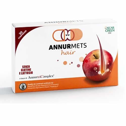 ANNURMETS HAIR 510 MG 30 COMPRESSE - Farmaspeed