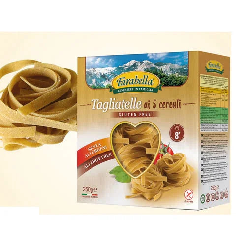 FARABELLA TAGLIATELLE AI 5 CEREALI 250 G - Farmaspeed