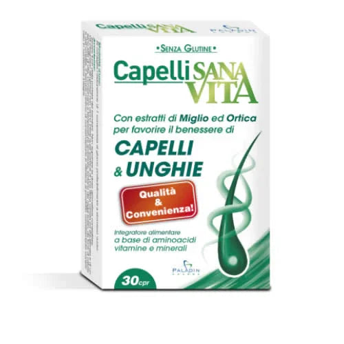 SANAVITA CAPELLI 30 COMPRESSE - Farmaspeed