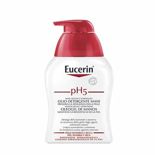 EUCERIN PH5 OLIO DETERGENTE MANI SECCHE E SCREPOLATE 250 ML - Farmaspeed