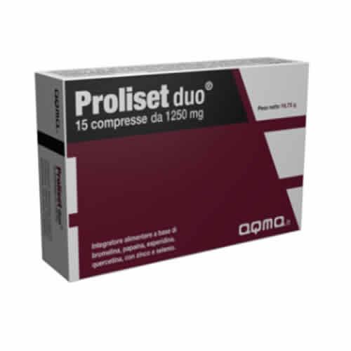 PROLISET DUO 15 COMPRESSE - Farmaspeed