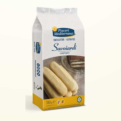 PIACERI MEDITERRANEI SAVOIARDI 180 G - Farmaspeed