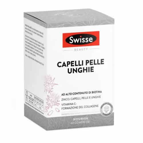 SWISSE CAPELLI PELLE UNGHIE 60 COMPRESSE - Farmaspeed