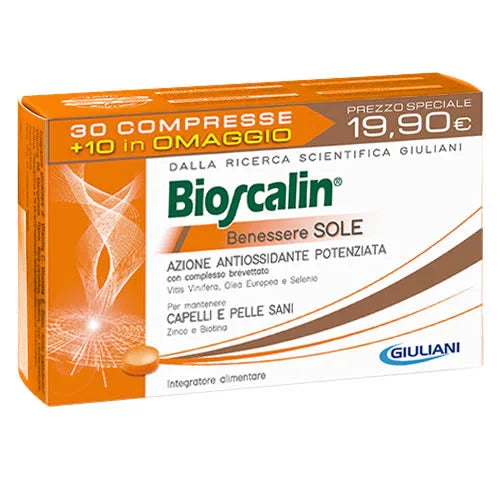 BIOSCALIN SOLE 30 + 10 COMPRESSE - Farmaspeed