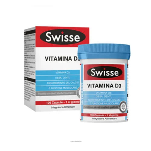 SWISSE VITAMINA D 100 CAPSULE MOLLI - Farmaspeed