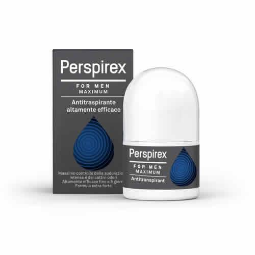 PERSPIREX FOR MEN MAXIMUM ANTITRASPIRANTE ROLL ON 20 ML - Farmaspeed