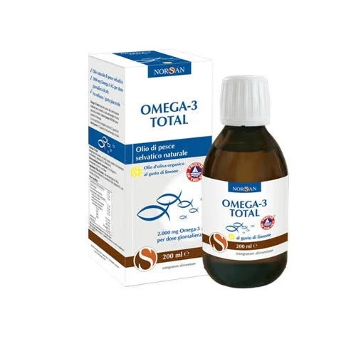 NORSAN OMEGA 3 TOTAL 200 ML GUSTO LIMONE - Farmaspeed