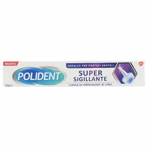 POLIDENT SUPER TENUTA+SIGILLANTE ADESIVO PROTESI DENTALE 70 G - Farmaspeed