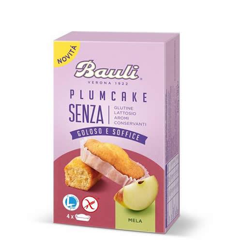 BAULI FREE PLUMCAKE MELA 4 PEZZI DA 33 G - Farmaspeed