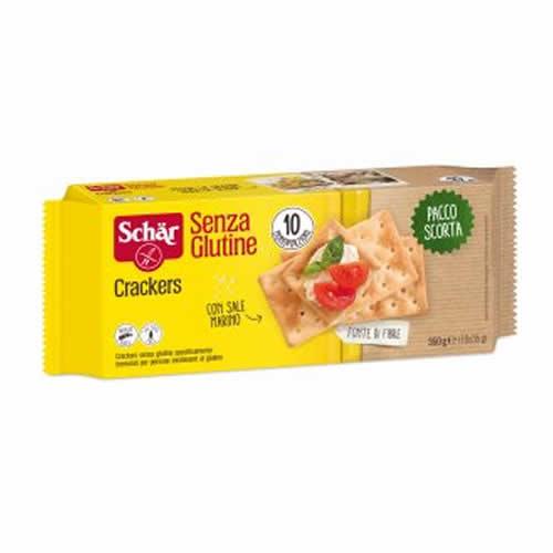 SCHAR CRACKERS SENZA LATTOSIO PACCO SCORTA 10 MONOPORZIONI DA 35 G - Farmaspeed