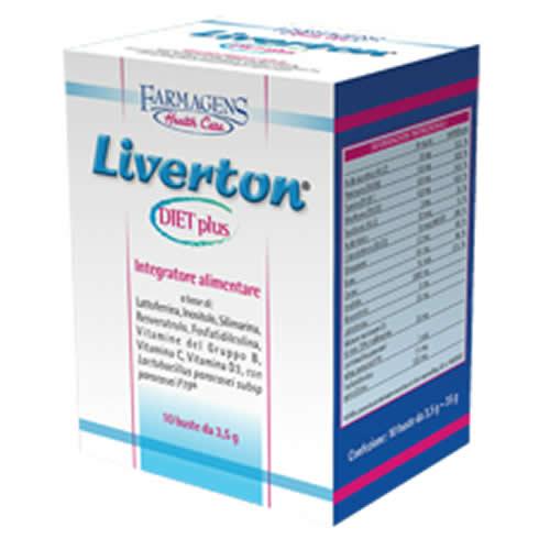 LIVERTON DIET PLUS 14 BUSTINE - Farmaspeed
