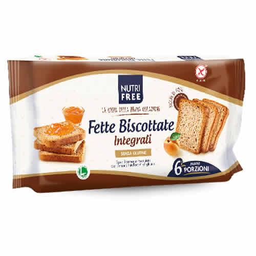 NUTRIFREE FETTE BISCOTTATE INTEGRALI 225 G - Farmaspeed
