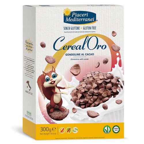 PIACERI MEDITERRANEI CEREALORO GONDOLINE CACAO 300 G - Farmaspeed