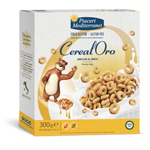 PIACERI MEDITERRANEI CEREALORO ANELLINI MIELE 300 G - Farmaspeed
