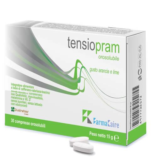 TENSIOPRAM OROSOLUBILE 30 COMPRESSE MASTICABILI GUSTO ARANCIA E LIME - Farmaspeed