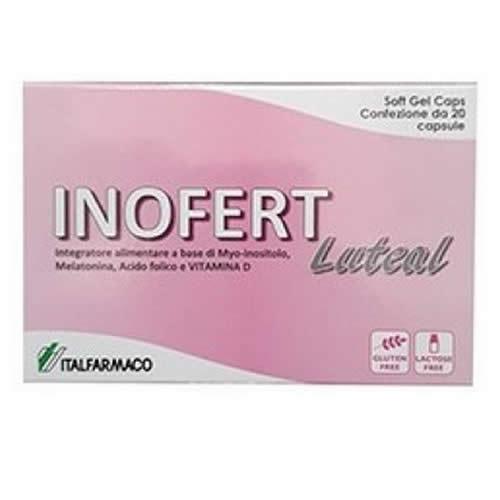 INOFERT LUTEAL 20 CAPSULE SOFT GEL - Farmaspeed
