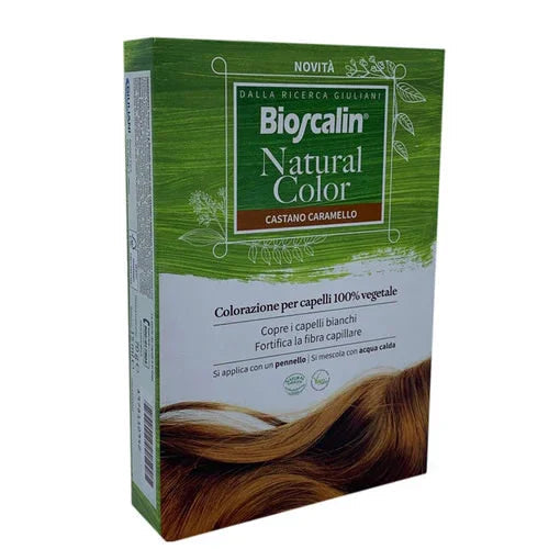 BIOSCALIN NATURAL COLOR CASTANO CARAMELLO 70 G - Farmaspeed