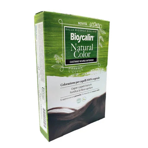 BIOSCALIN NATURAL COLOR CASTANO SCURO INTENSO 70 G - Farmaspeed