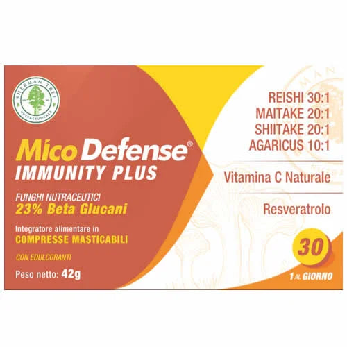 MICODEFENSE DIFESE IMMUNITARIE 30 COMPRESSE MASTICABILI - Farmaspeed