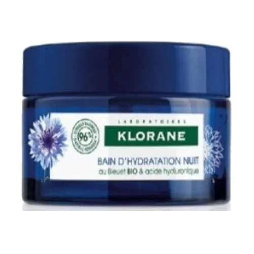 KLORANE CREMA IDRATANTE NOTTE FIORDALISO ACIDO IALURONICO 50 ML - Farmaspeed