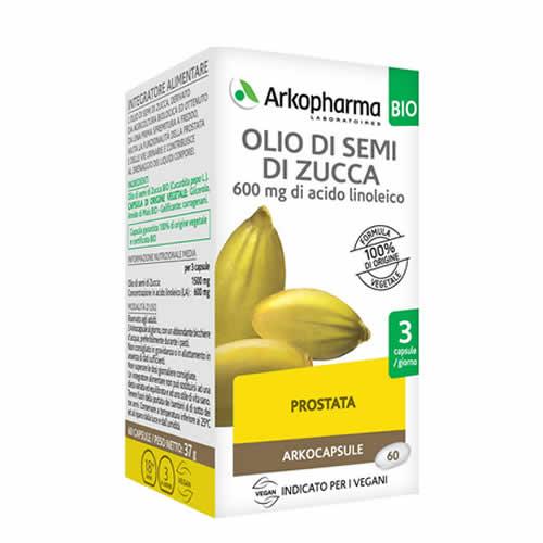 ARKO CAPSULE OLIO SEMI ZUCCA 60 CAPSULE - Farmaspeed