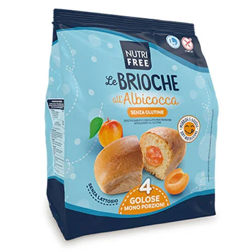 NUTRIFREE LE BRIOCHE ALBICOCCA 200 G - Farmaspeed