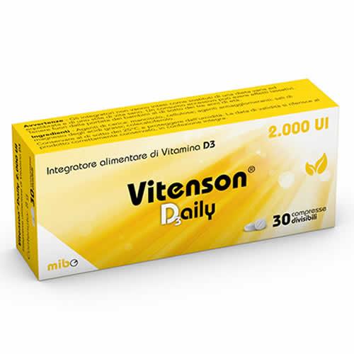 VITENSON DAILY D3 2000 UI 30 COMPRESSE DIVISIBILI - Farmaspeed