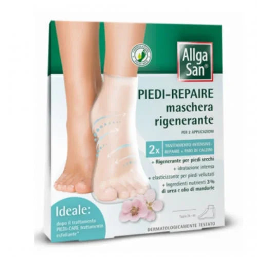 ALLGASAN PIEDI REPAIRE MASCHERA RIGENERANTE 2 TRATTAMENTI 28 ML - Farmaspeed