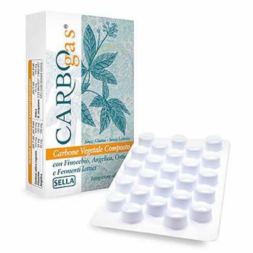 CARBOGAS 50 COMPRESSE - Farmaspeed