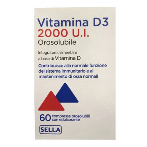 VITAMINA D3 2000UI OROSOLUBILE 60 COMPRESSE - Farmaspeed