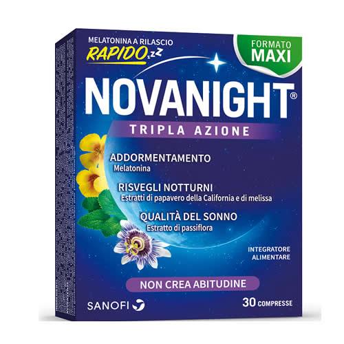 NOVANIGHT 30 COMPRESSE RILASCIO RADIDO NEW - Farmaspeed