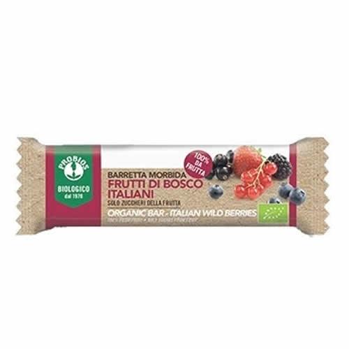 PROBIOS BARRETTA BIOLOGICA FRUTTI DI BOSCO 28 G - Farmaspeed