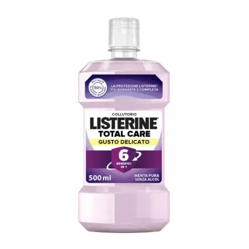 LISTERINE TOTAL CARE GUSTO DELICATO 500 ML - Farmaspeed