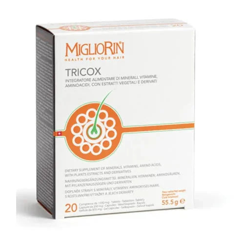 TRICOX 20 TAVOLETTE + 20 GELLULE + 20 CAPSULE NUOVA FORMULA - Farmaspeed