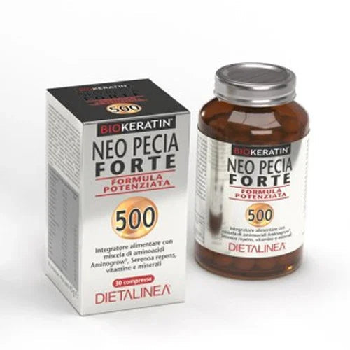 DIETALINEA BIOKERATIN NEO PECIA FORTE 500 60 COMPRESSE - Farmaspeed