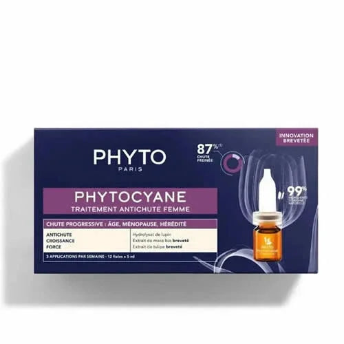 PHYTOCYANE FIALE DONNA CADUTA PROGRESSIVA 12 FIALE DA 5 ML - Farmaspeed